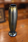 L.C. Tiffany Favrile Glass Vase- blue/gold
