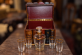 Early 20th Century French Book Liquor Cave