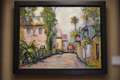 Emmett Fritz “Aviles Street Facing North” Framed Oil | Mud Painting