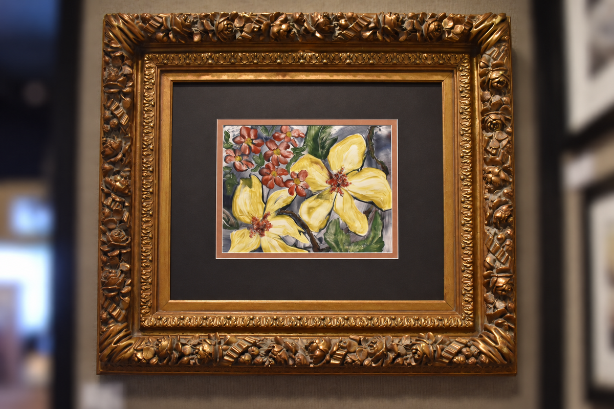 Ruth Faison Shaw - NC (1889 - 1969) Watercolor Painting