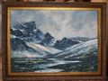 Impressionist Rocky Mountain Landscape Oil Painting