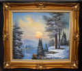 Winter Oil Painting